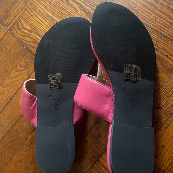 NWOT Jimmy Choo pink sandals💗💗 - Picture 2 of 2